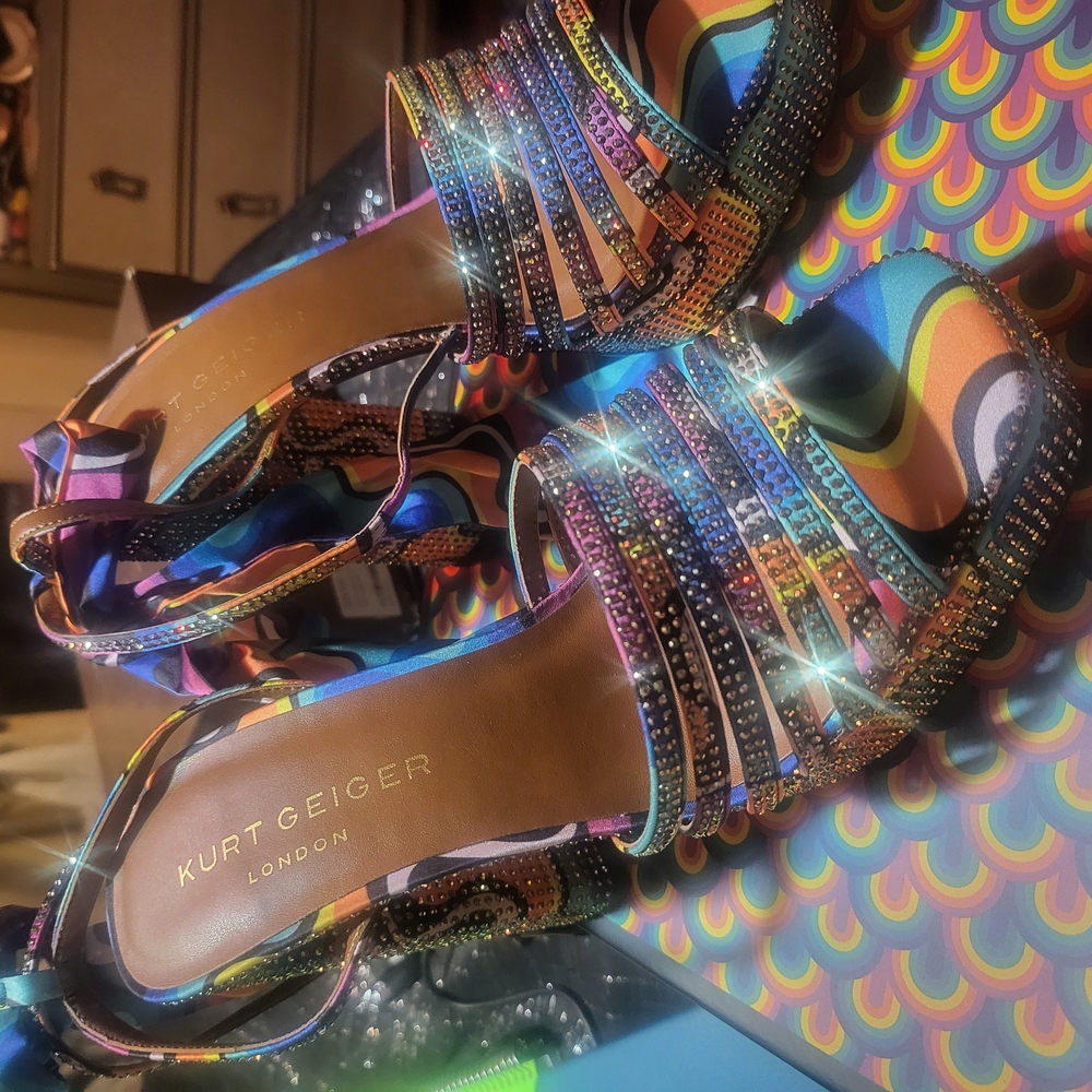 Kurt Geiger Women's Multicolor Sandals